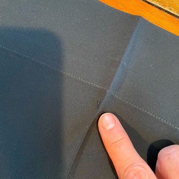 Moschino Vintage Wide Leg Trouser In Black - Picture 13 of 13